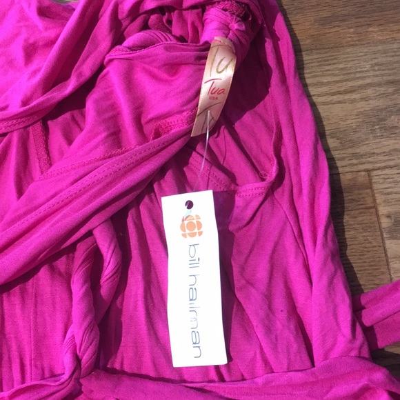 Pink mini dress with long wrap straps - Picture 7 of 7